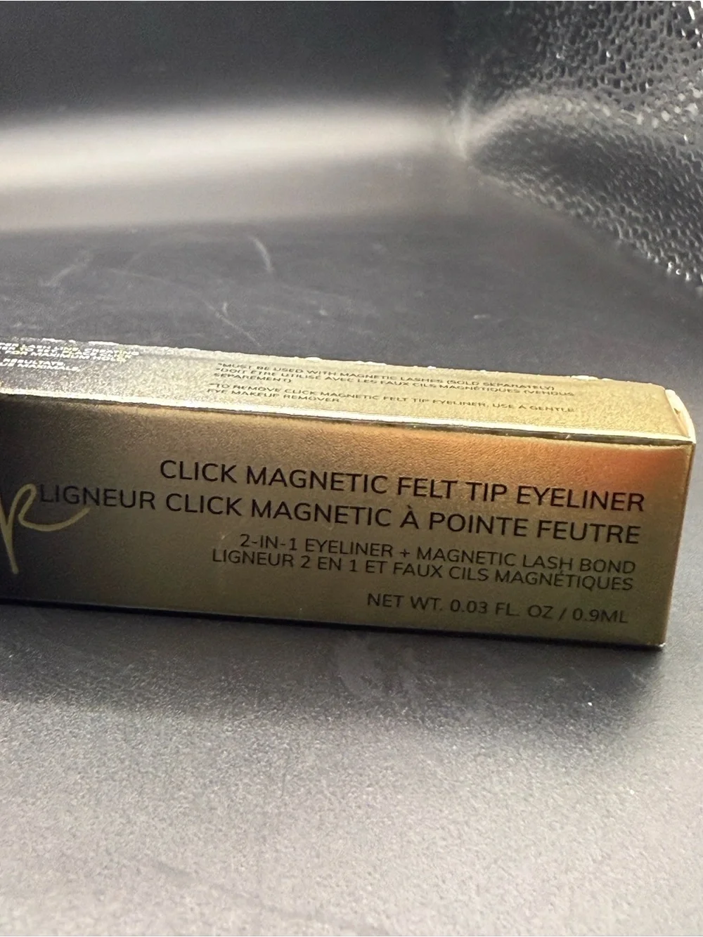 Lilly Lashes Click Magnetic Felt Tip Eyeliner - lash bond ultra black